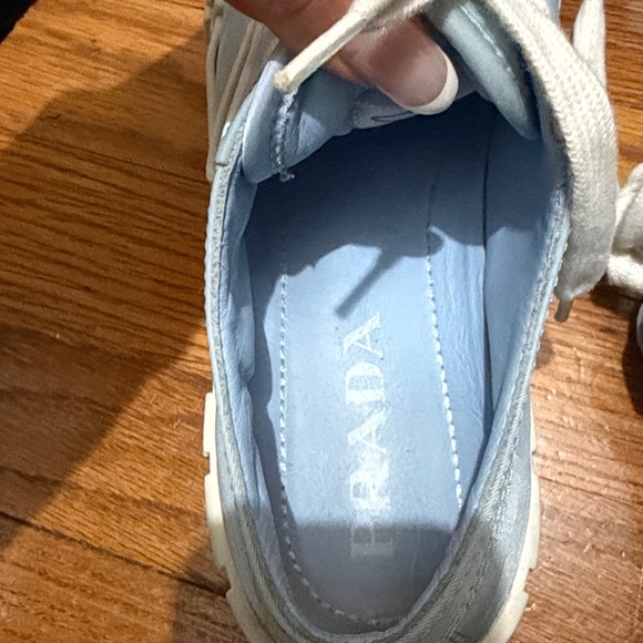 Prada Nylon baby blue color - Picture 12 of 16